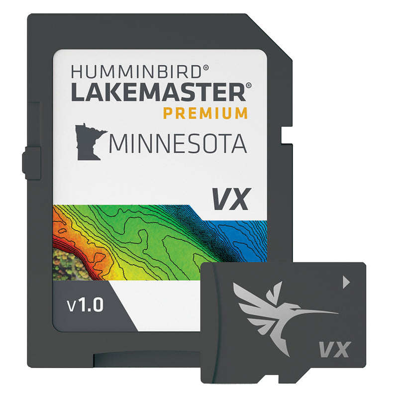 Humminbird LakeMaster VX Premium - Minnesota [602006-1]-Angler's World