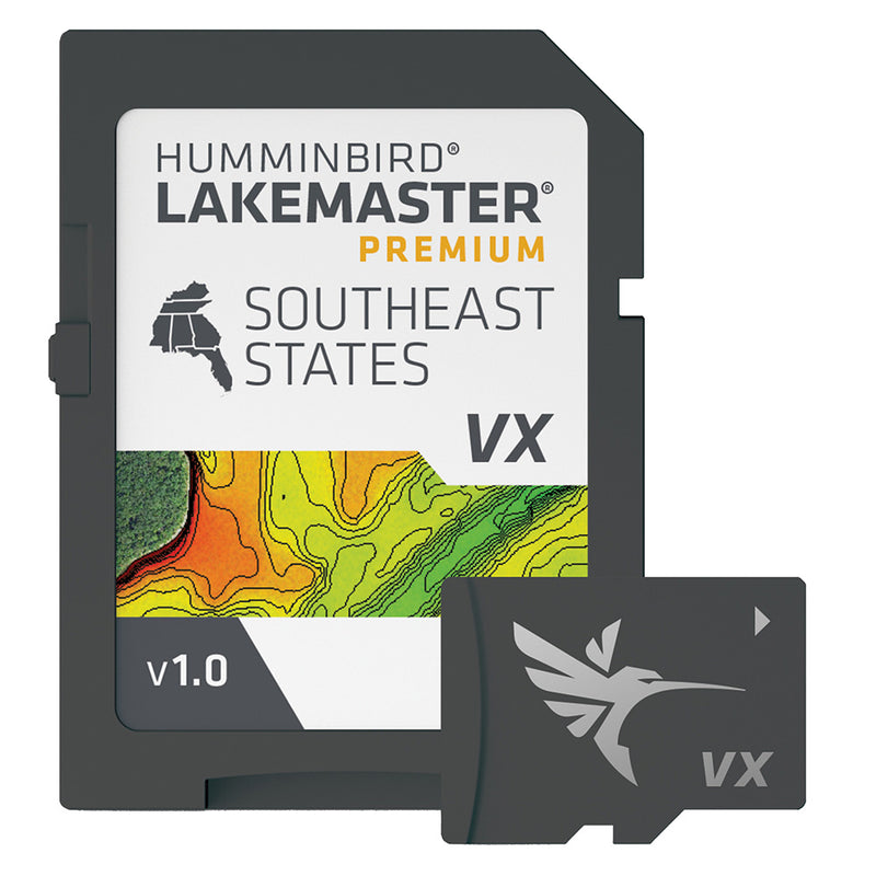 Humminbird LakeMaster VX Premium - Southeast [602008-1]-Angler's World