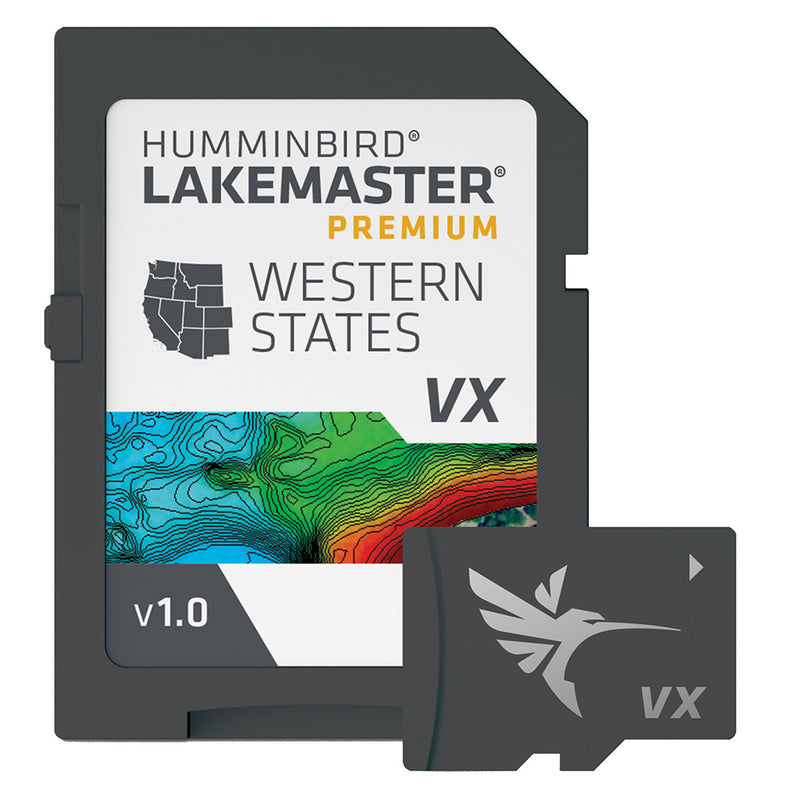 Humminbird LakeMaster VX Premium - Western States [602009-1]-Angler's World