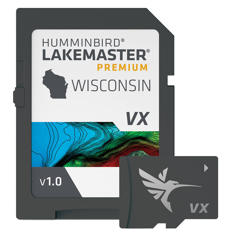 Humminbird LakeMaster VX Premium - Wisconsin [602010-1]-Angler's World