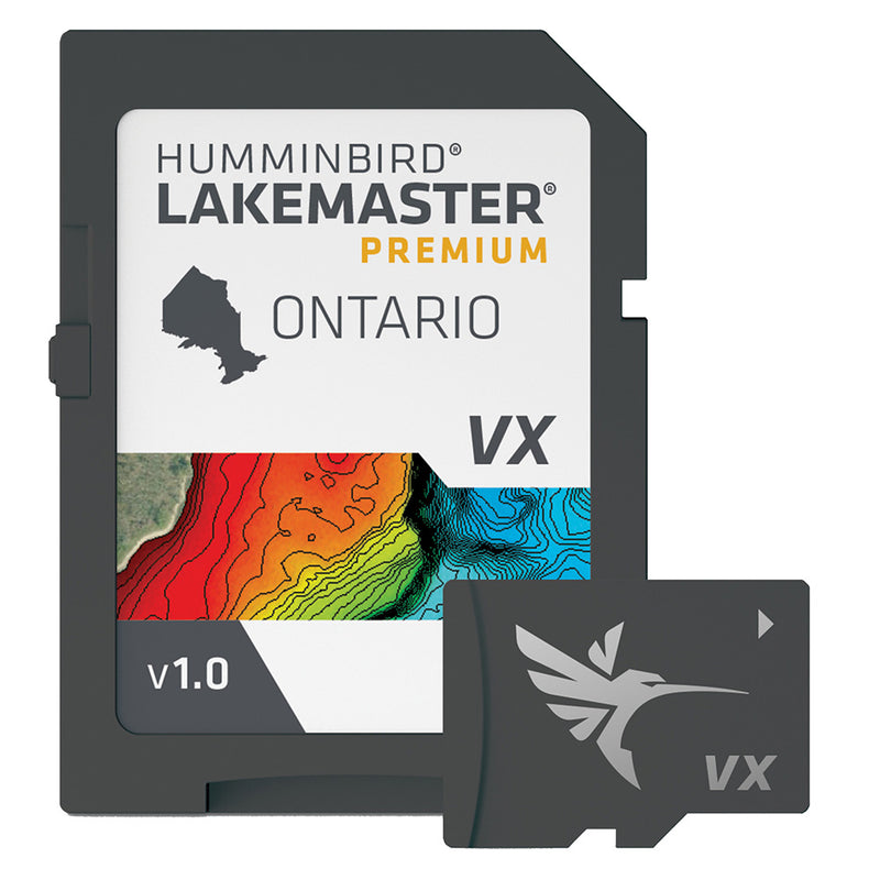 Humminbird LakeMaster VX Premium - Ontario [602020-1]-Angler's World