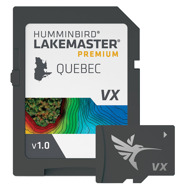 Humminbird LakeMaster VX Premium - Quebec [602021-1]-Angler's World