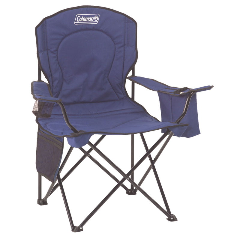 Coleman Cooler Quad Chair - Blue [2000035685]-Angler's World
