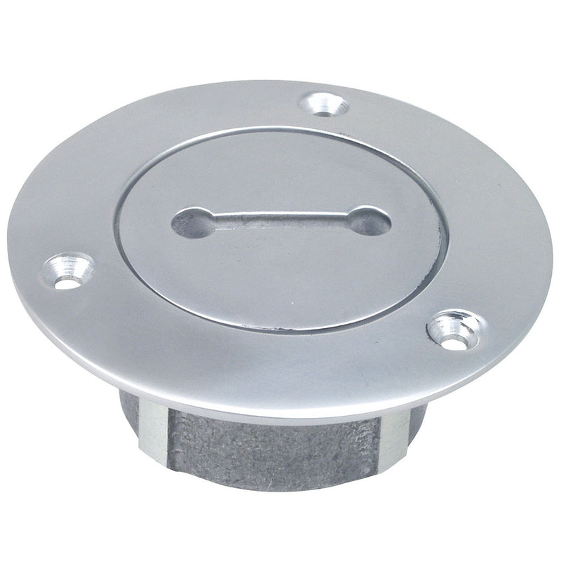 Perko 1" Chrome Unmarked Pipe Deck Plate [0528006CHR]-Angler's World