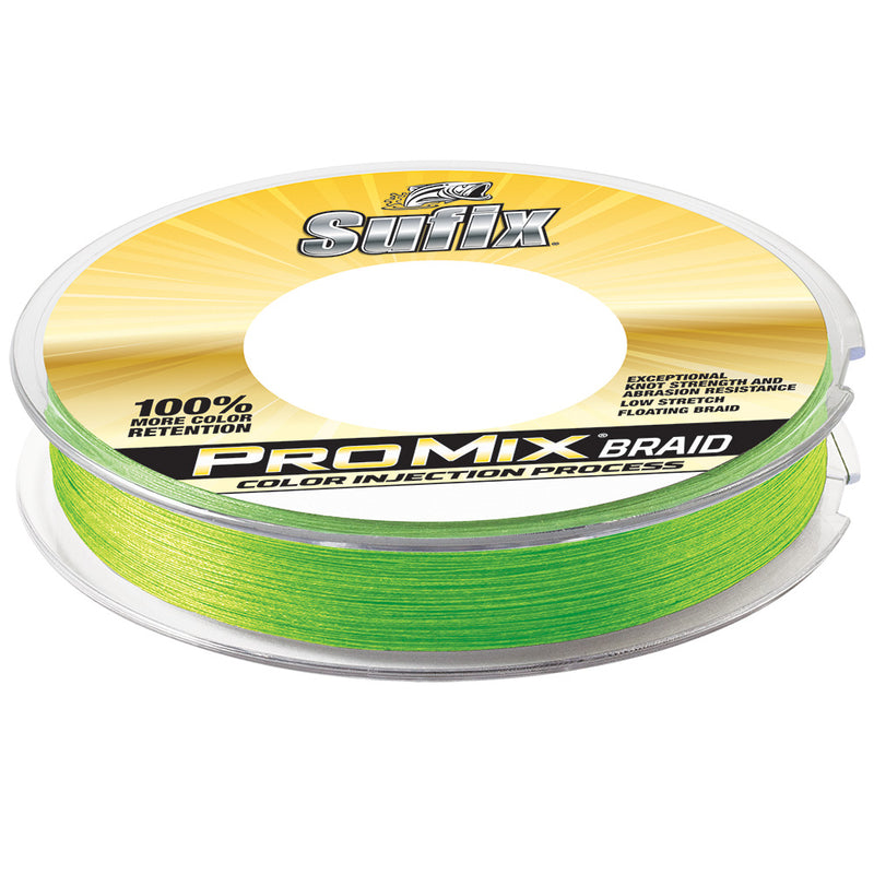 Sufix ProMix Braid - 20lb - Neon Lime - 300 yds [630-120L]-Angler's World