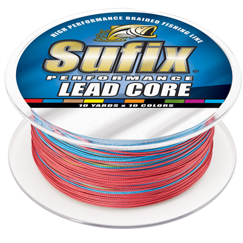 Sufix Performance Lead Core - 18lb - 10-Color Metered - 200 yds [668-218MC]-Angler's World