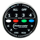 Shadow-Caster Round Zone Controller 4 Channel Remote f/MZ-LC or SCM-LC [SCM-ZC-REMOTE]-Angler's World