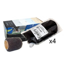 KiwiGrip 4 - 1 Liter Pouches - Black with 4" Roller [KG-4BK-PR]-Angler's World
