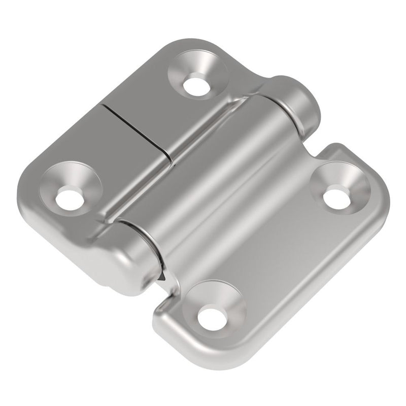 Southco Constant Torque Hinge Symmetric Forward Torque 0.9 N-m - Reverse Torque 0.9 N-m - Large Size - Stainless Steel 316 - Polished [E6-71-408S-85]-Angler's World