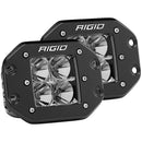 RIGID Industries D-Series PRO Flood Flush Mount Black Light - Pair [212113]-Angler's World