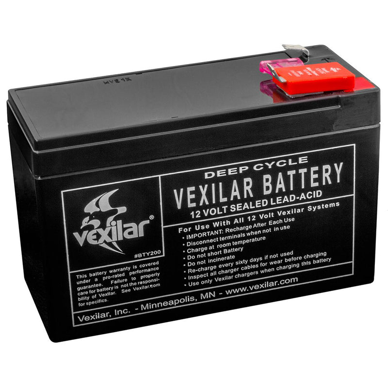 Vexilar 12V/9 AMP Lead-Acid Battery [V-100]-Angler's World