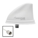 Shakespeare Dorsal Antenna White Low Profile 26 RGB Cable w/PL-259 [5912-DS-VHF-W]-Angler's World