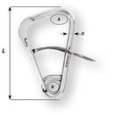 Wichard Automatic Mooring Hook - 170mm Length - 6-11/16" [02329]-Angler's World