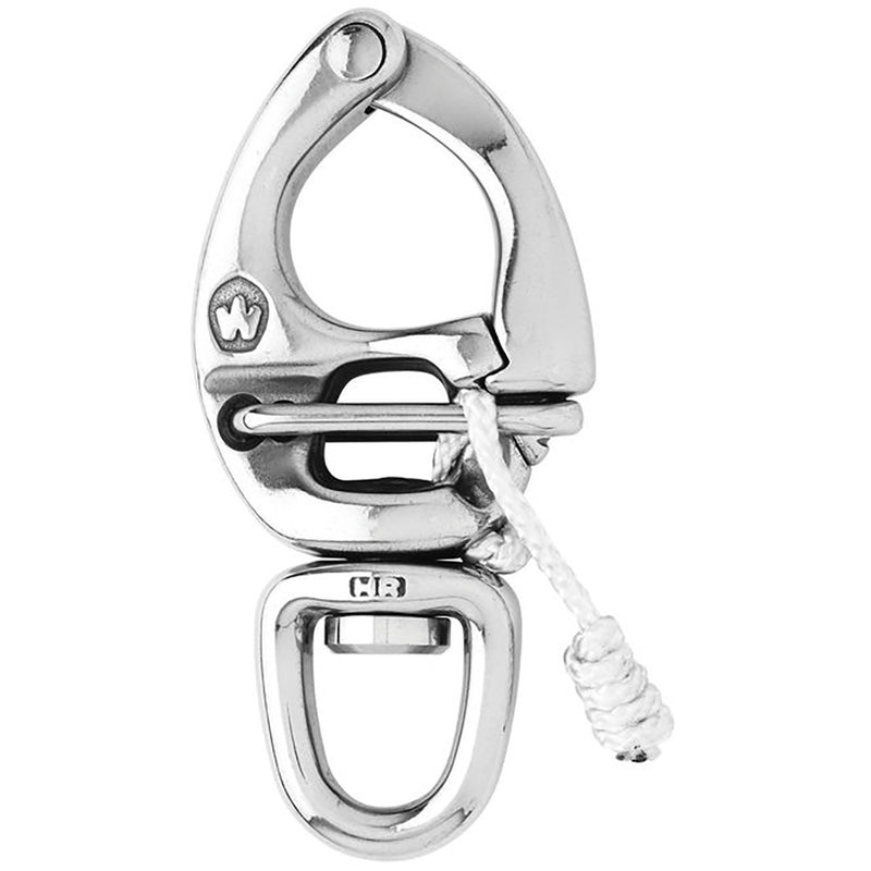 Wichard HR Quick Release Snap Shackle With Swivel Eye -110mm Length- 4-21/64" [02676]-Angler's World