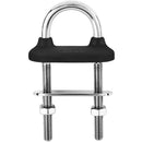 Wichard Black Watertight U-Bolt - 8mm Diameter - 5/16" - 100mm Length - 3-5/16" [65441]-Angler's World