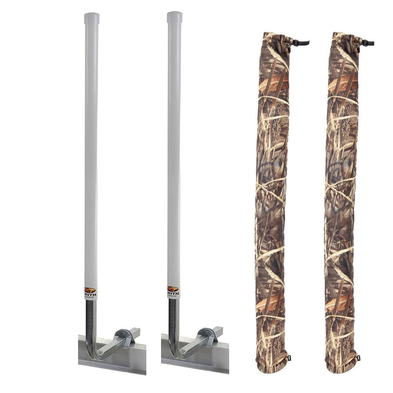 C.E. Smith 60" Post Guide-On w/I-Beam Mounting Kit FREE Camo Wet Lands Post Guide-On Pads [27648-903]-Angler's World