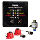 Fireboy-Xintex Propane Fume Detector, 2 Channel, 2 Sensors, Solenoid Valve Control 20 Cable - 24V DC [P-2BS-24-R]-Angler's World