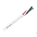 Pacer Round 4 Conductor Cable - 100 - 16/4 AWG - Black, Green, Red White [WR16/4-100]-Angler's World