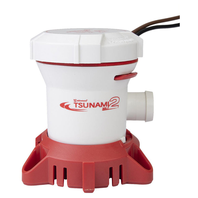 Attwood Tsunami MK2 Manual Bilge Pump - T500 - 500 GPH 12V [5606-7]-Angler's World
