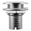 Attwood Stainless Steel Thru-Hull Short Straight Barbed - 1-1/2" Inner Diameter [66545-3]-Angler's World