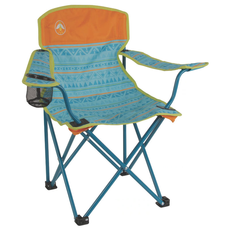 Coleman Kids Quad Chair - Teal [2000033703]-Angler's World
