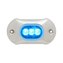 Attwood LightArmor HPX Underwater Light - 3 LED Blue [66UW03B-7]-Angler's World