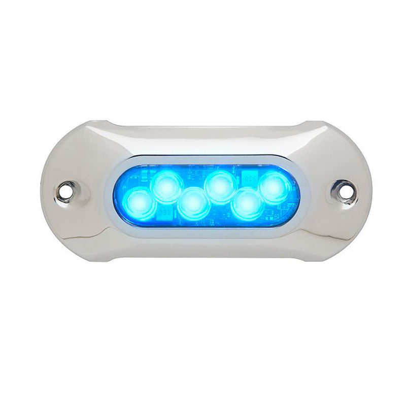 Attwood LightArmor HPX Underwater Light - 6 LED Blue [66UW06B-7]-Angler's World