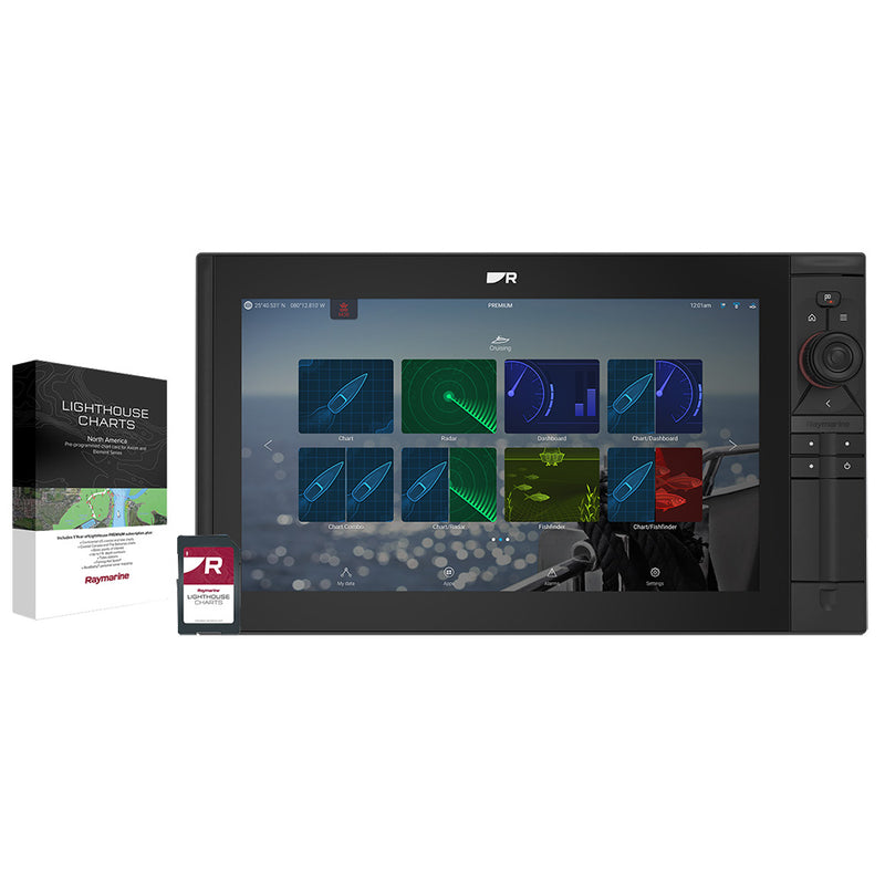 Raymarine Axiom 2 Pro 16 S 15.6" Chartplotter/Fishfinder w/Lighthouse North America Chart - No Transducer [E70657-00-102]-Angler's World
