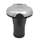 Attwood Deck Fill f/Carbon Canister System - Straight Body Scalloped Stainless Steel Cap [99DFCCSS1S]-Angler's World