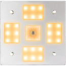 Sea-Dog Square LED Mirror Light w/On/Off Dimmer - White Blue [401840-3]-Angler's World