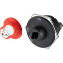 Sea-Dog Mini Battery Switch Key w/Removable Knob - 32V 300A [422730-1]-Angler's World