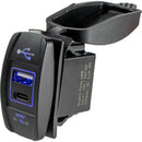 Sea-Dog USB USB-C Rocker Switch Style Power Socket [426521-1]-Angler's World
