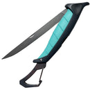 Toadfish Stowaway Folding Fillet Knife w/Built-In Carabiner - 7" [1029]-Angler's World