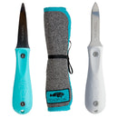 Toadfish Shuckers Bundle - Put Em Back Oyster Knife, Professional Oyster Knife Cut-Proof Shucking Cloth [1014]-Angler's World