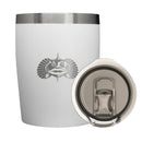 Toadfish Non-Tipping 10oz Rocks Tumbler - White [1076]-Angler's World