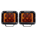 RIGID Industries D-SS Spot w/Amber Pro Lens - Pair [262214]-Angler's World