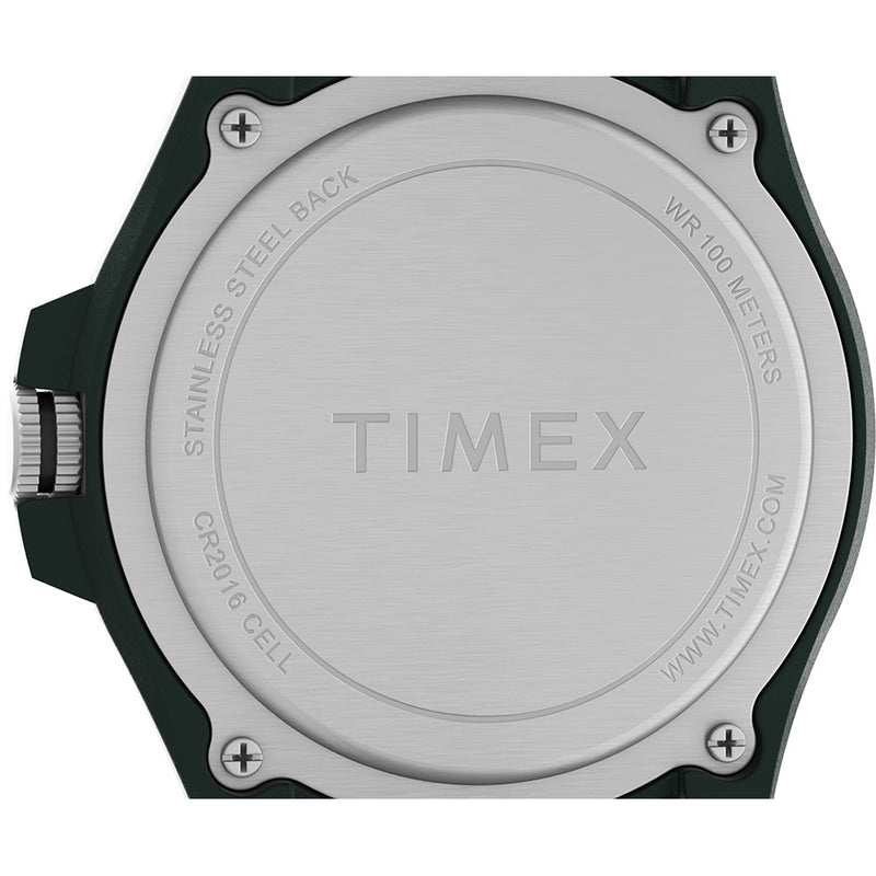Timex Expedition Acadia Rugged Black Resin Case - Natural Dial - Brown/Black Fabric Strap [TW4B26500]-Angler's World