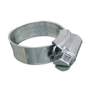 Trident Marine 316 SS Non-Perforated Worm Gear Hose Clamp - 3/8" Band - (5/16" 9/16") Clamping Range - 10-Pack - SAE Size 3 [705-0141]-Angler's World