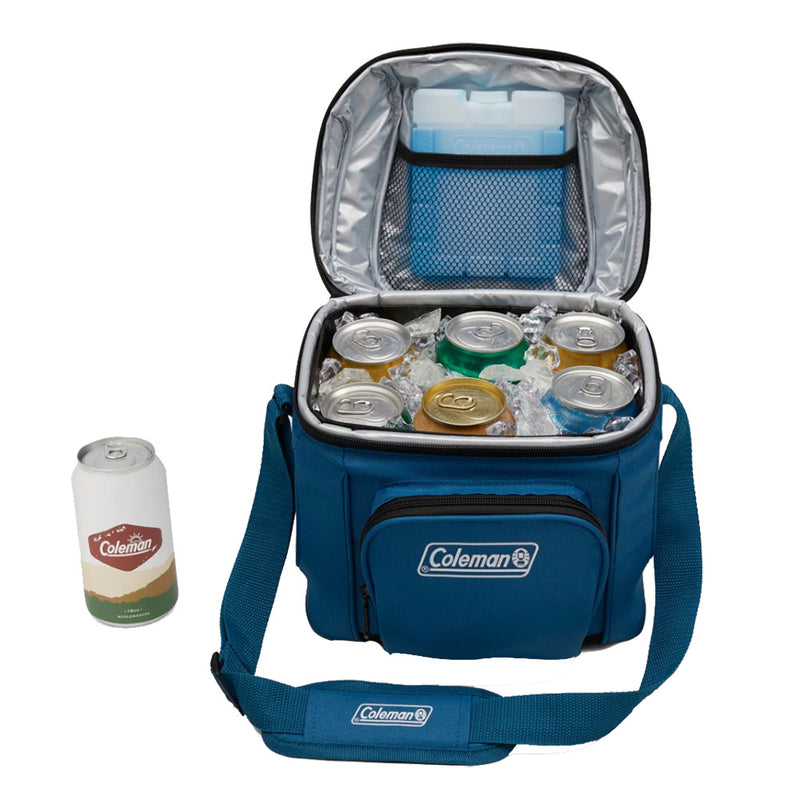 Coleman CHILLER 9-Can Soft-Sided Portable Cooler - Deep Ocean [2158134]-Angler's World