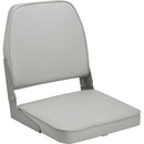 Attwood Swivl-Eze Low Back Padded Flip Seat - Grey [98395GY]-Angler's World