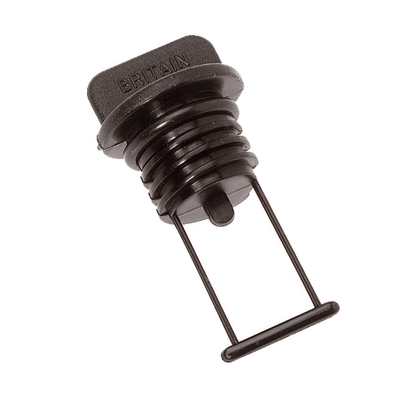 Barton Marine Drain Plug - Black 15mm (19/32") [42357]-Angler's World